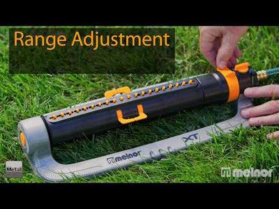 XT Metal Turbo Oscillating Sprinkler with Flow Control (YouTube)