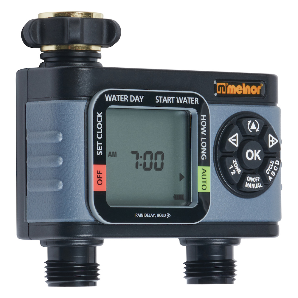 NEW Melnor Hydrologic Electronic 4-Zone Day Specific Programmable Water Timer 