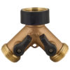 9000 Melnor Metal 2-Way Hose Valve