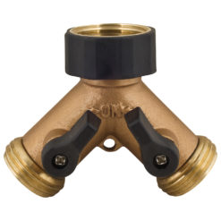 9000 Melnor Metal 2-Way Hose Valve