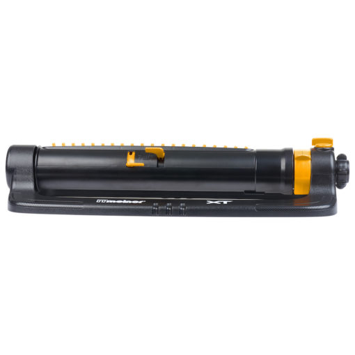 XT4200 Melnor XT 4,500 Sq. Ft. Turbo Oscillating Sprinkler with Flow Control side view