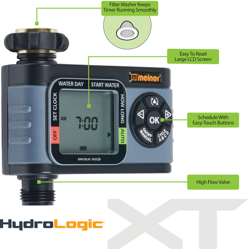 HydroLogic® Digital Water Timer Melnor, Inc.