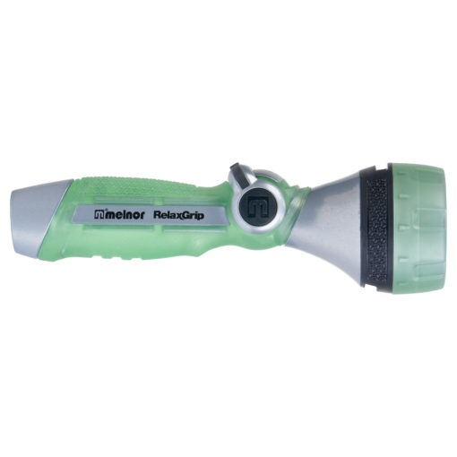 R801 Melnor RelaxGrip® Metal 7-Pattern Twist Nozzle side view