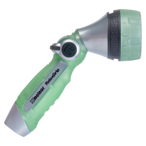 R801 Melnor RelaxGrip® Metal 7-Pattern Twist Nozzle side view