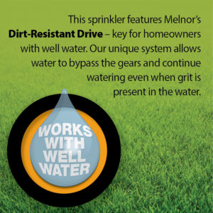 4,500 Sq. Ft. Turbo Oscillating Sprinkler | Melnor, Inc.