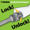 Melnor Quick Connect lock and unlocks