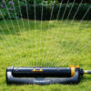 Melnor XT 4,500 Sq. Ft. Turbo Oscillating Sprinkler with Flow Control Gently Watering