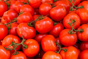 Bundles of tomatoes