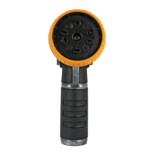 Melnor Metal 10-Pattern Thumb-Control Nozzle front view