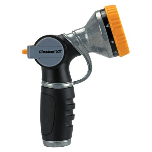 Melnor Metal 10-Pattern Thumb-Control Nozzle side view