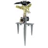 Melnor Metal Pulsating Sprinkler with Step Spike side view