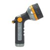 Melnor Premium Heavy-Duty 8-Pattern Thumb-Control Nozzle side view